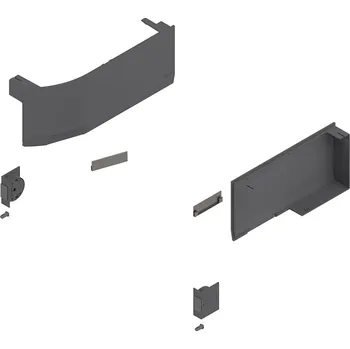 Nábytkové kování BLUM 23K8000 krytky HK TOP aventos Servo-drive tmavě šedá
