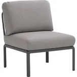 Nardi Šedý látkový zahradní modul Komodo s tmavě šedou podnoží