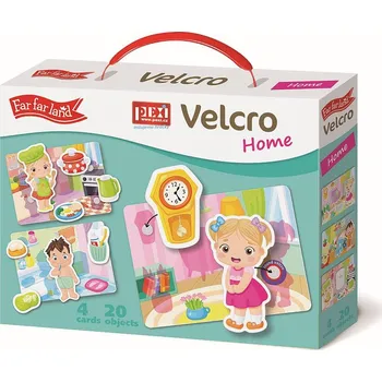 puzzle pro nejmenší PEXI Velcro skládačky - Domov (Home)