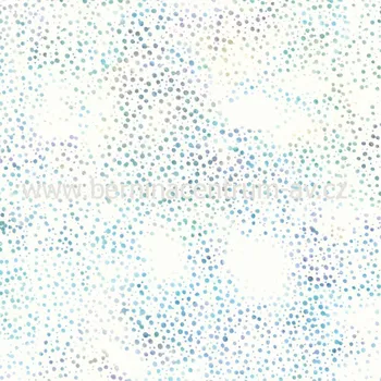 Hoffman 3019-091 bali batika puntík vícebarevná bavlněná látka patchwork