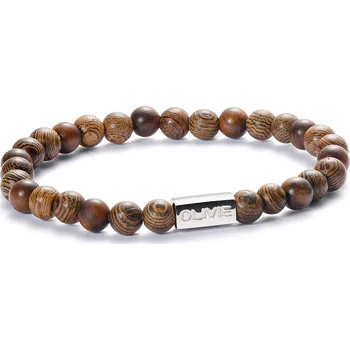 Prsten Olivie Korálkový náramek WOOD 6051 Ag 925; ≤5,4 g.