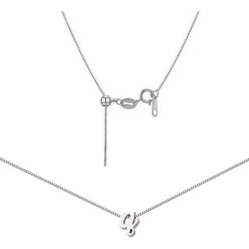 Šperk Šperky4U Ocelový náhrdelník s písmenem - OPD0260-Q