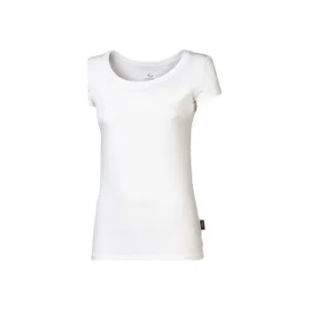 Dámské tričko Progress ORIGINAL BAMBUS-LITE bílá S; Bílá triko