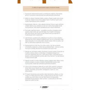 Diář Náplň do diáře ADK A6 chytrá desatera II. formulář