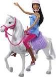 Mattel HCJ53 Barbie na vyjížďce s koněm