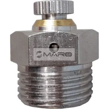 Ventil Ventil odvzdušňovací ruční, 1/8", poniklovaný, 600.70-1/8