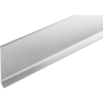 soklová lišta NOVÁK Podlahová - soklová lišta 60mm elox stříbro, 2,7m AASE 60