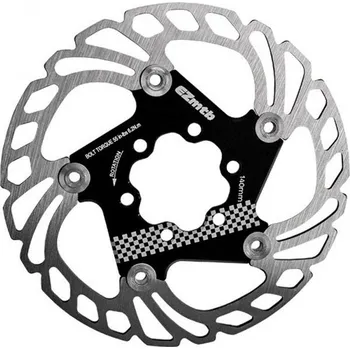 Brzda na kolo brzdový kotouč EZmtb 6-Hole 140mm černý
