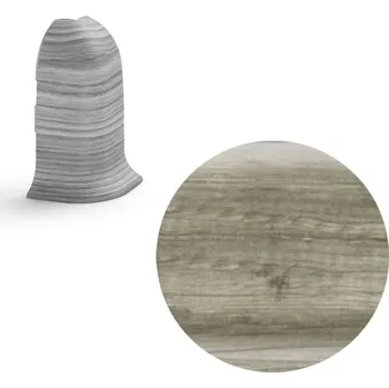 soklová lišta NOVÁK Vnější roh k soklové liště PVC dub Richmond 56x23 NGTZ76