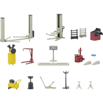 Modelová železnice Faller 180356 Dílenská sada do auta H0 hotový model