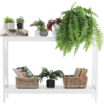 Konferenční stolek Konzolový stolek APOLOS MDF barva bílá