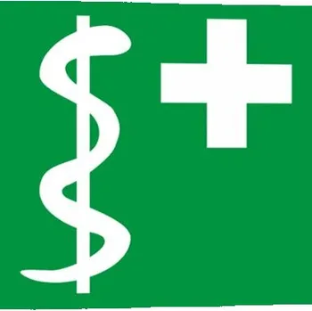 Zdravotník Samolepka 200 x 200 mm tl. 0.4 mm - fotoluminiscenční - Kód: 10308