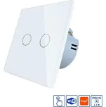 WELAIK skleněný dotykový vypínač kompletní ř.5 WiFi- bílý