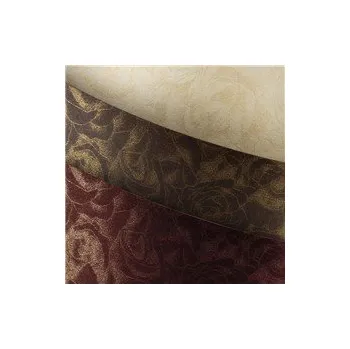 Barevný papír Ozdobný papír Růže čokoláda 20ks A4