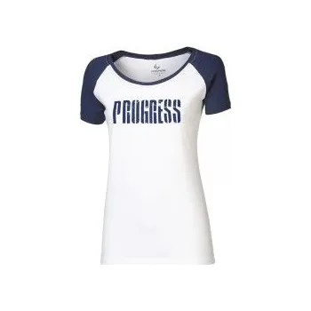 Progress BRENDA tm.modrá/bílá XS; Modrá triko + DÁREK DLE VÝBĚRU!