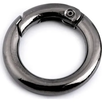 Kabelka Karabina kulatá na kabelky Ø16 mm černý nikl (Karabina kulatá na kabelky Ø16 mm černý nik)