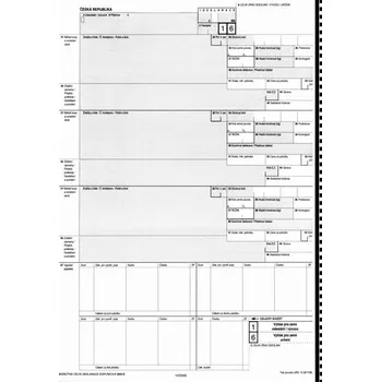 Tiskopis Tiskopis EUR.1 - Průvodní osvědčení