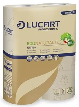 Toaletní papír Lucart Professional Econatural 3vrstvý 6 ks