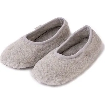 Dámské baleríny Vlnka Vlněné baleríny Merino šedá velikost obuv dospělí 39-40