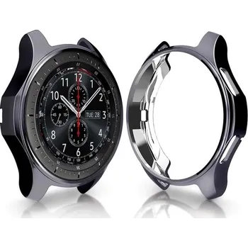MůjMiBand.cz Ochranné silikonové pouzdro pro Samsung Galaxy Watch 4 - 40/42/44/46mm Barva: šedá, Velikost pouzdra: 42