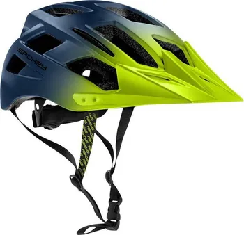 Cyklistická přilba Spokey Pointer modrá/zelená L/XL