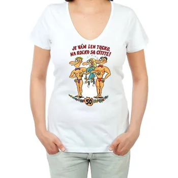 Dámské tričko Tričko pro ženu k padesátce SK - velikost M