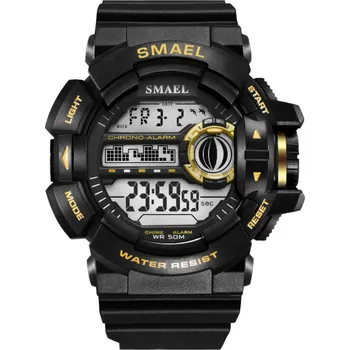 Hodinky Sportovní hodinky SMAEL 1436 zlaté Skladem v ČR