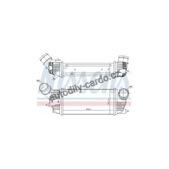 Chladič motoru Chladič turba NISSENS 96497