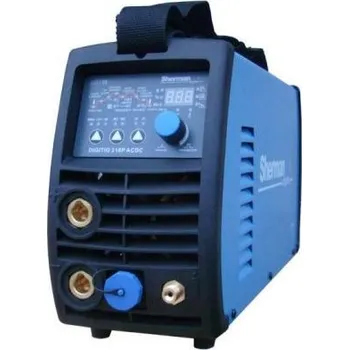 Svářečka Svářecí invertor DIGITIG 216 P AC/DC + kabel + hořák + náhr. sada + hadice