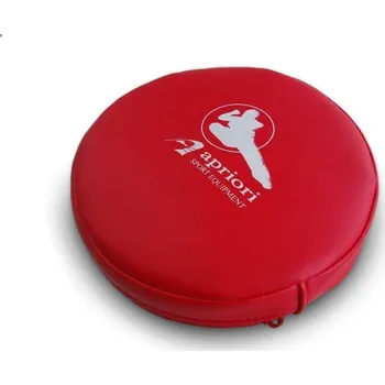 Lapa na box a MMA Boxovací lapa Apriori Mini Terč, kůže varianta: červená