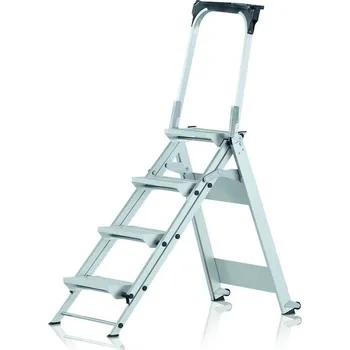 Železářství Z500 Bezpečnostní sklápěcí schůdky s kolečky - 3 stupně| 41493