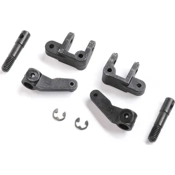 RC vybavení Losi těhlice, náboj, hřídel přední (2): Mini JRX2