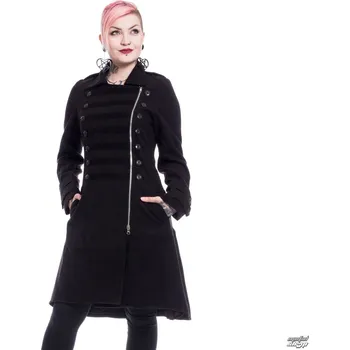 Dámský kabát kabát dámský POIZEN INDUSTRIES - DARK ROMANCE - BLACK - XL