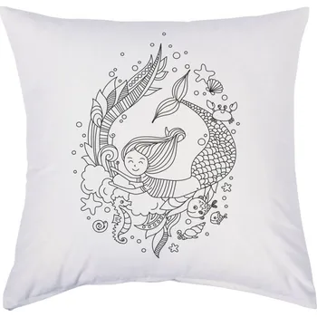Povlak na dekorativní polštářek Knorr prandell Povlak na polštář Mořská panna (40 x 40 cm)