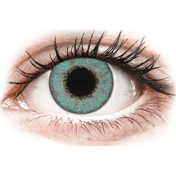 Zdraví TopVue Daily Color - Turquoise - nedioptrické jednodenní (2 čočky)