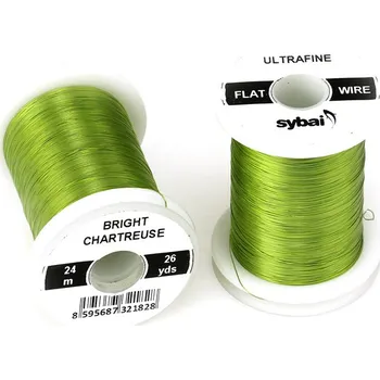 Sybai FLAT Colour Wire Ultrafine Bright Chartreuse