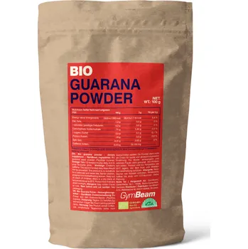 Anabolizér GymBeam BIO Guarana prášek 100 g