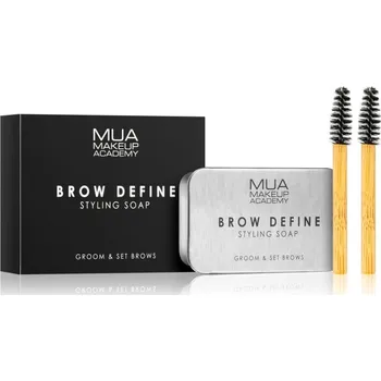 Řasenka MUA Makeup Academy Brow Define tuhé mýdlo na obočí 10 g