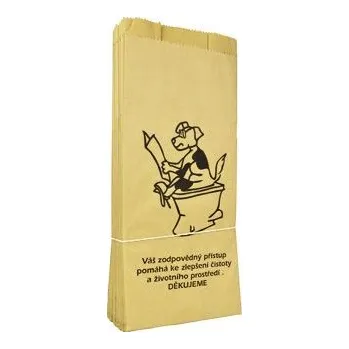 sáček na exkrement Svazek papírových sáčků na psí exkrementy