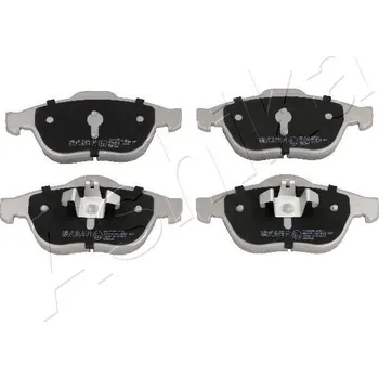 Brzdová destička Sada brzdových destiček, kotoučová brzda ASHIKA 50-00-0706