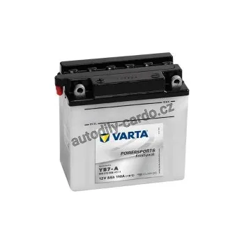 Motobaterie Moto baterie VARTA VT 508013 8Ah 80A 12V L+ Y6 FUNSTART FRESHPACK /137x76x134/ YB7-A