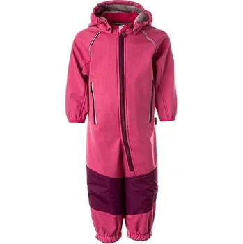 Chlapecká zimní kombinéza Dětská softshellová kombinéza Huppa Adal 1 fuchsia/ burgundy REFLEX velikost 98