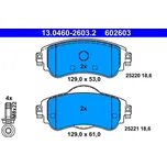 Sada brzdových destiček, kotoučová brzda ATE 13.0460-2603.2