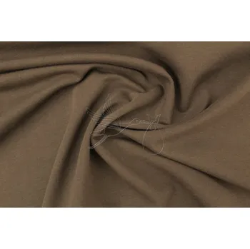 Jednobarevný úplet 180cm - Tmavě hnědá