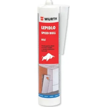 Průmyslové lepidlo WÜRTH-Lepicí a těsnicí hmota Speed Bull bílá 290 ml
