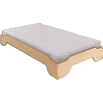 Postel Drewmax LK138 90 x 200 cm masiv borovice