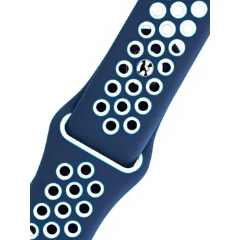 Řemínek na hodinky Silikonový řemínek Morellato Paroo 5402187.803 M, modrý, Quick Release