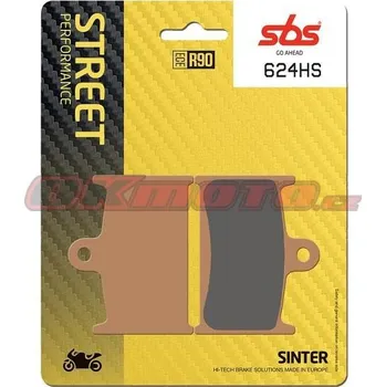 Brzdová destička Přední brzdové destičky SBS 624HS - Triumph Rocket III Roadster, 2300ccm - 10>