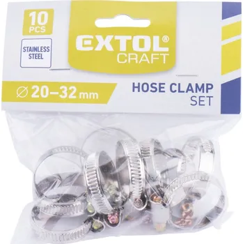 hadicová spona spony hadicové NEREZ, balení 10ks, 20-32mm