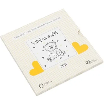 Recenze Česká mincovna Sada oběžných mincí Narození dítěte 2021 126 g